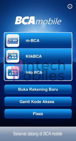 Buka M Banking BCA