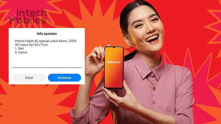 Cara Mendapatkan Paket 4G Ceria 20GB Telkomsel