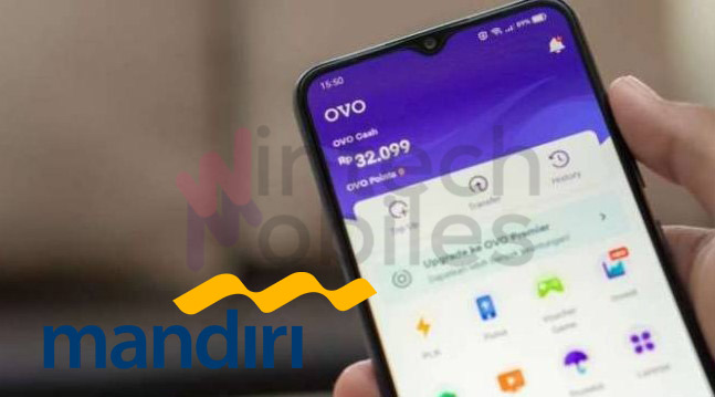 cara top up ovo di mandiri online