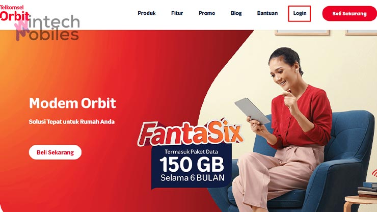 2. Cara Mengetahui Nomor Telkomsel Orbit di Website MyOrbit