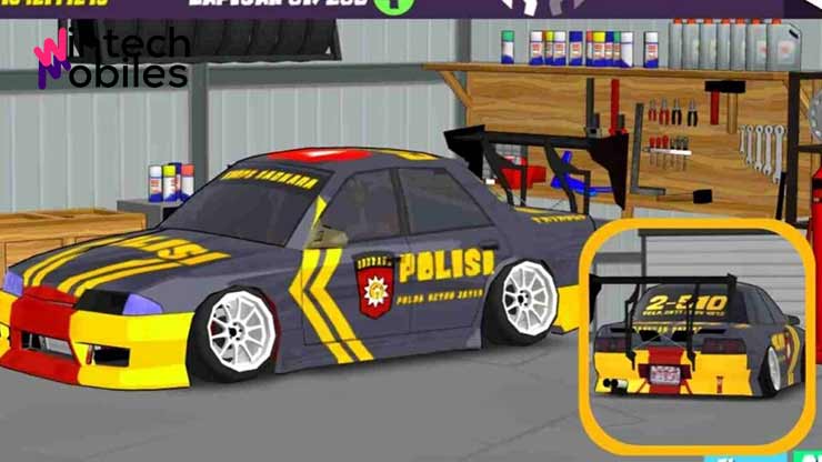 2. Livery FR Legends Nissan Silvia S15 Polisi