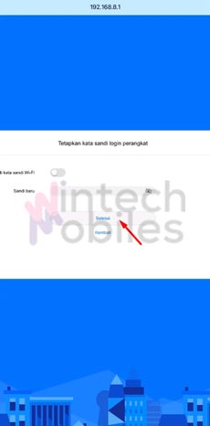 2.6 Tetapkan Kata Sandi Login Perangkat