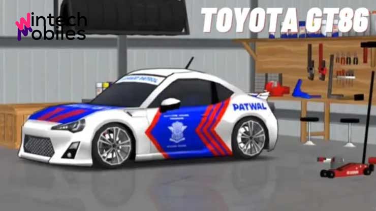 3. Livery Polisi GT86