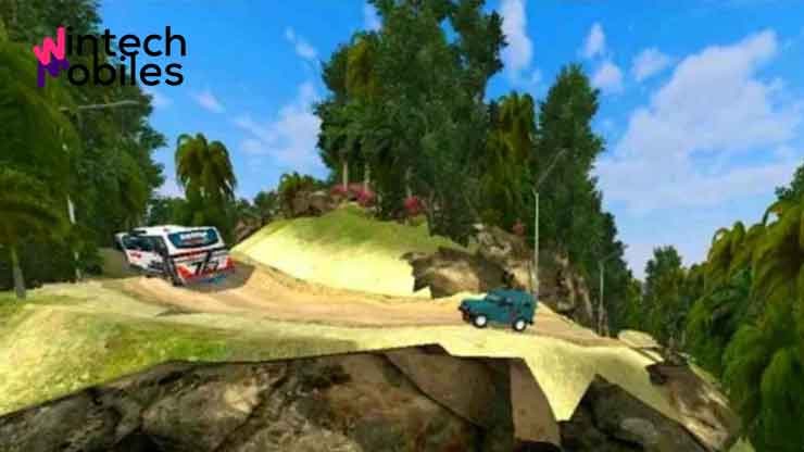 3. Mod Map Bussid Offroad Jalur Gunung