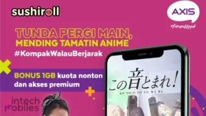 Cara Menggunakan Kuota Sushiroll Axis