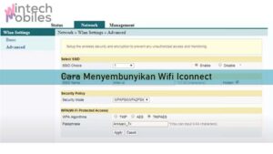 Cara Menyembunyikan Wifi Iconnect
