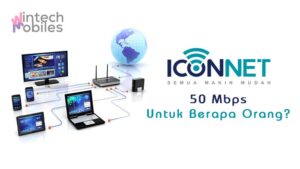 Iconnet 50 Mbps Untuk Berapa Orang