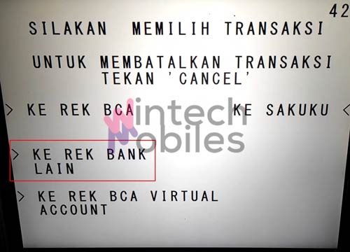 Ketuk Ke Rek Bank Lain