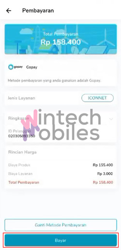 Konfirmasi Pembayaran Iconnet