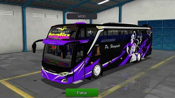 Mod Bussid PO Haryanto JB3 MHD Air Suspension