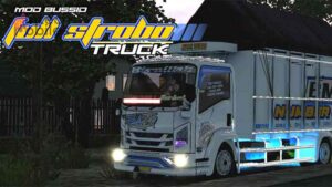 Mod Bussid Truck Hino Full Strobo Link Download Cara Pasang