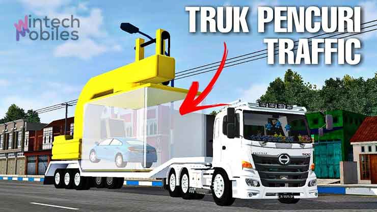 Mod Bussid Truck Hino Trailer