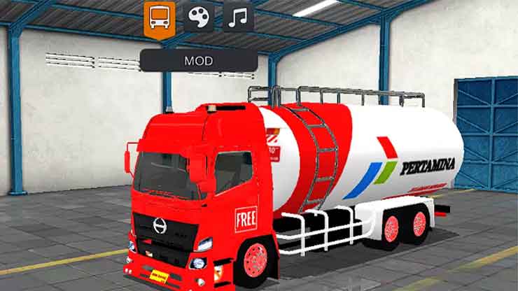 Mod Truck Hino Pertamina