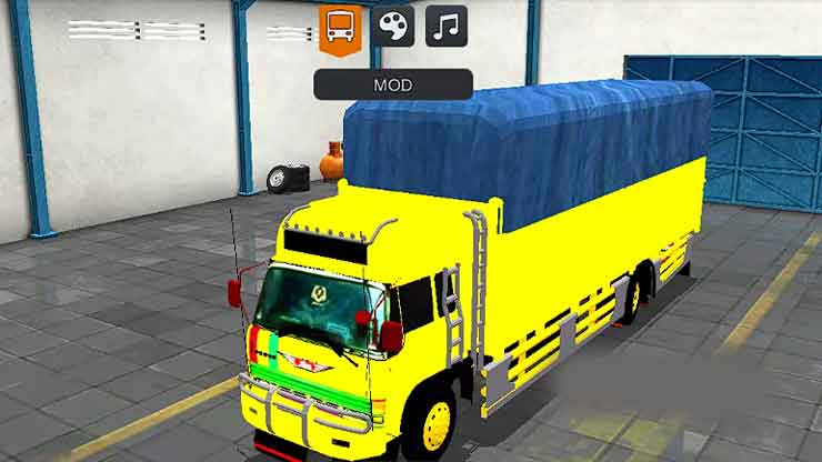 Mod Truck Hino Ranger Terpal