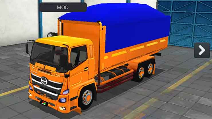 Mod Truk Hino 500 Dump Terpal