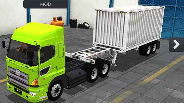 Mod Truk Hino 700 Peti Kemas Box