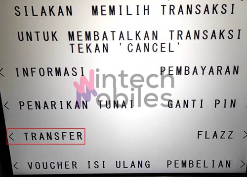 Pilih Transfer