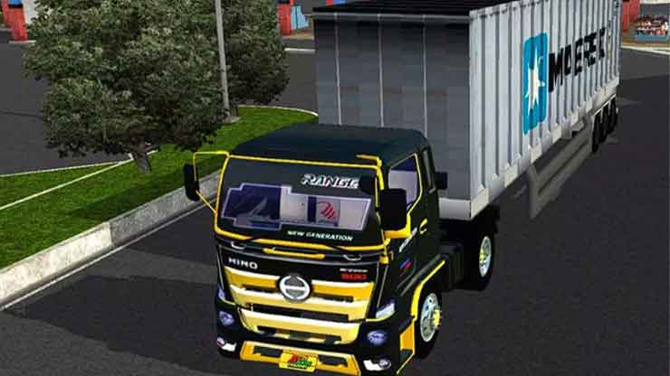 Truck Hino 500 Trailer