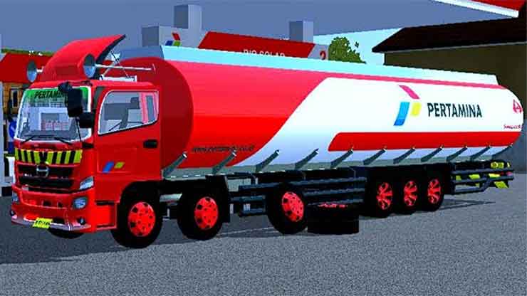 Truck Hino Tangki Pertamina