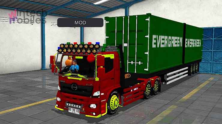 Truk Hino 500 Sulawesi Trailer Var 2