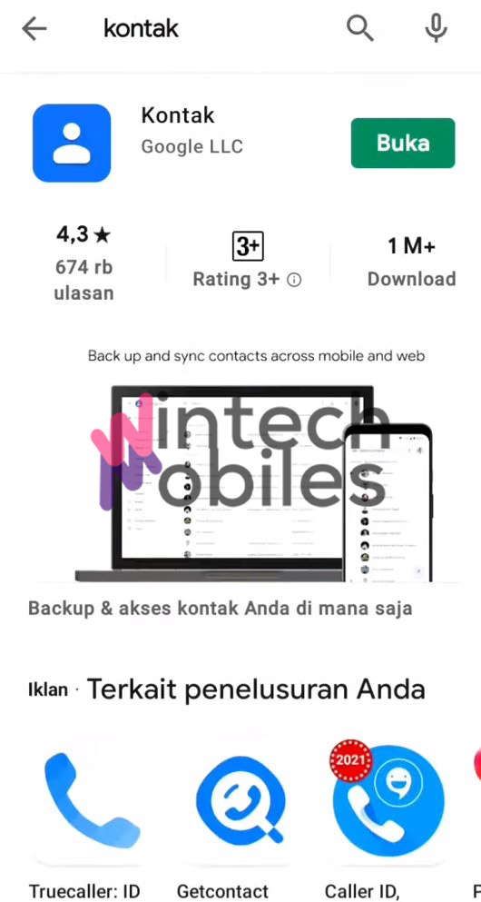 download kontak