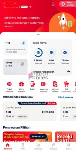 1 Buka Aplikasi My Telkomsel 1