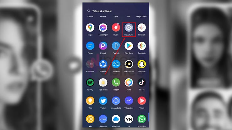6 Cara Membuat Efek Beauty di Video Call Whatsapp Vivo Y12 10 1. Buka Pengaturan Vivo Y12