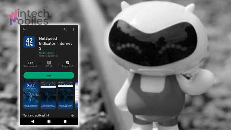 1. Cara Menampilkan Kecepatan Jaringan via NetSpeed Indicator