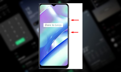 1. Menonaktifkan Hp Realme C33 Menggunakan Tombol Kombinasi