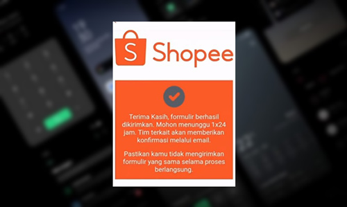 11. Tunggu Konfirmasi Dari Shopee