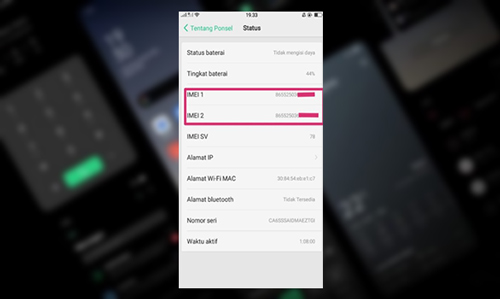 2. Cara Cek IMEI Oppo dengan Fitur Pengaturan Hp