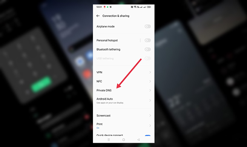 2. Menghilangkan Iklan Di Ponsel Realme dengan Menyalakan Private DNS