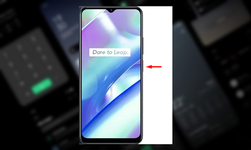 2. Menonaktifkan Ponsel Realme C33 Menggunakan Tombol Power