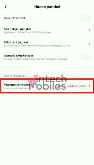 3 Pilih Perangkat Terhubung