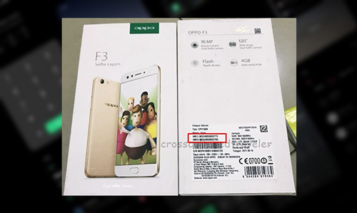 3. Cara Cek IMEI Oppo dengan Melihat Langsung Dari Dus Pembelian