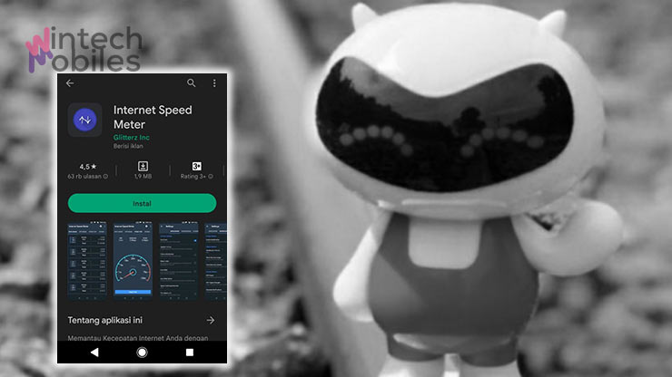 3. Cara Menampilkan Kecepatan Jaringan via Internet Speed Meter