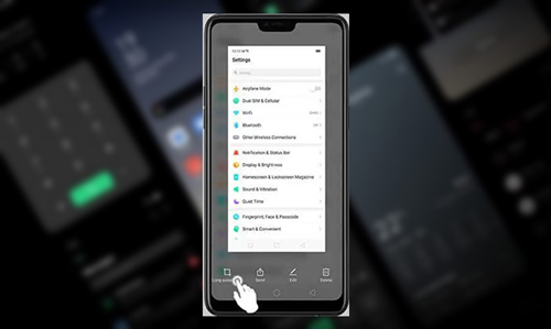 3. Cara Screenshot Hp Oppo A5S Melalui Pengaturan Umum