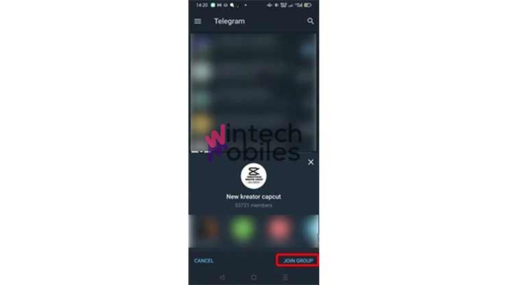 3. Join Group Telegram