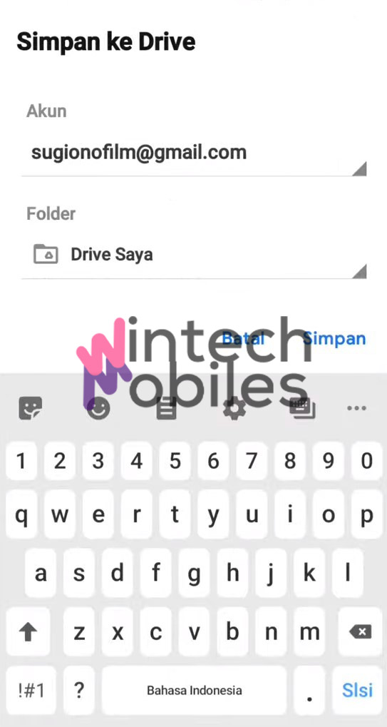 cara memindah kontak ke akun google