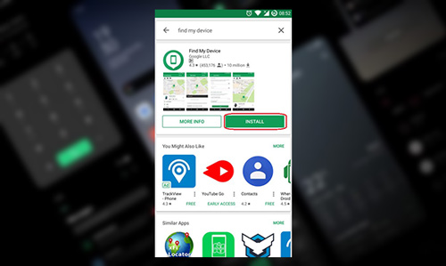4. Download Aplikasi Find My Device