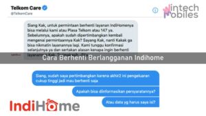 Cara Berhenti Berlangganan Indihome