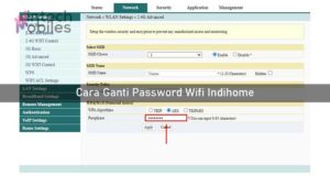 Cara Ganti Password Wifi Indihome