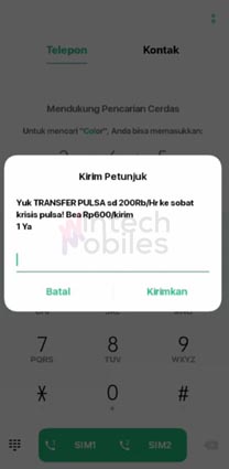 Cara Kirim Indosat ke Axis