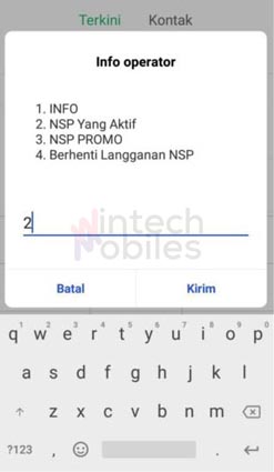 Cara cek apakah kita berlangganan nsp Telkomsel