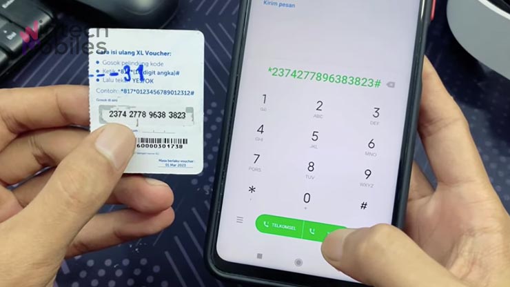 Isi Ulang Voucher Kuota XL Lewat Dial Up
