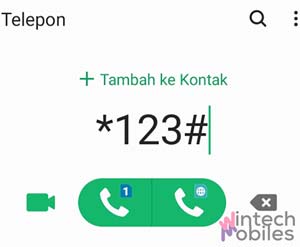 Ketik Kode Dial 1