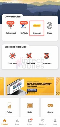 Kirim Pulsa Indosat ke Axis