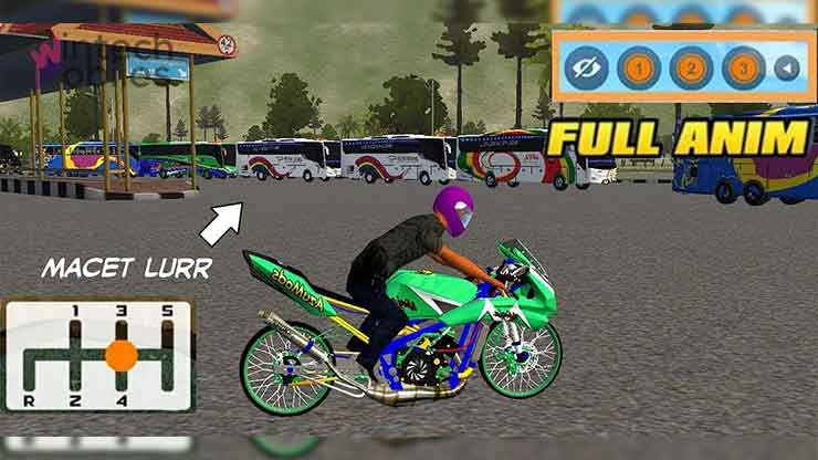 Link Download Mod Bussid Motor Drag Ninja 250 Thailook 200cc