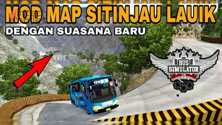 Link Download Mod Map Bussid Sitinjau Lauik Terbaru Full Animasi