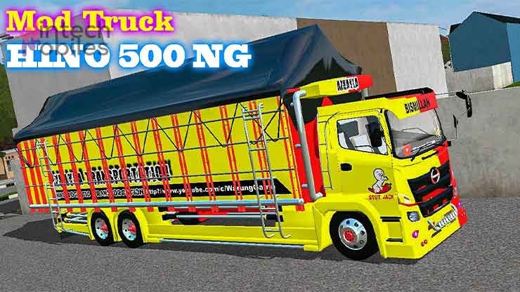 Link Download Mod Truk Oleng Hino Cabe Full Modifikasi